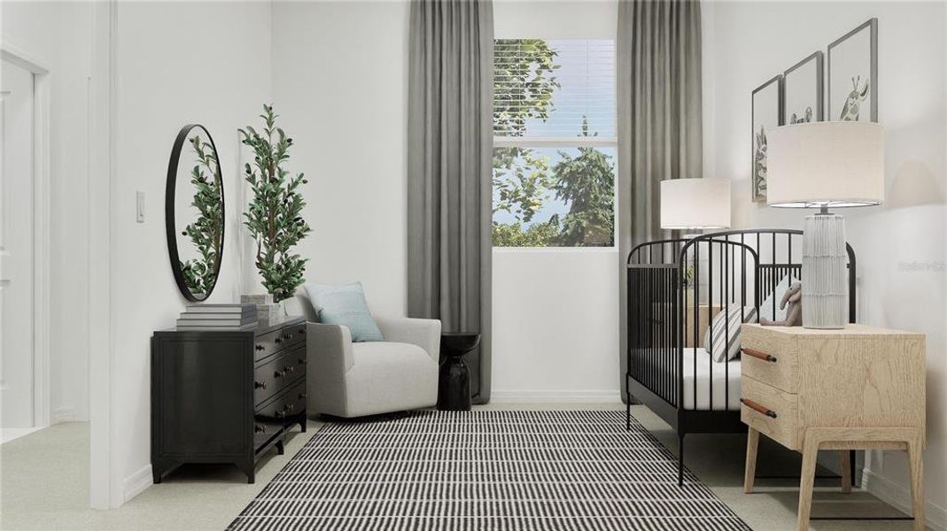 Furnished interior view inside a new home in , Alachua (Image 11).