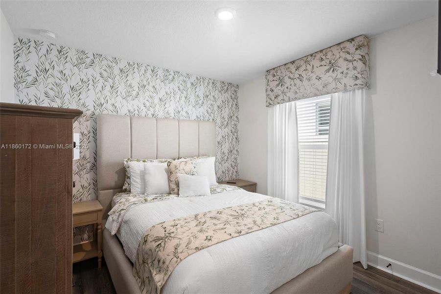 Furnished interior view inside a new home in , Davenport (Image 9).