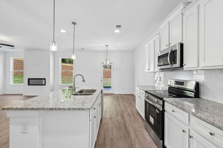 Furnished interior view inside a new home in Savoy Park, Covington (Image 6).