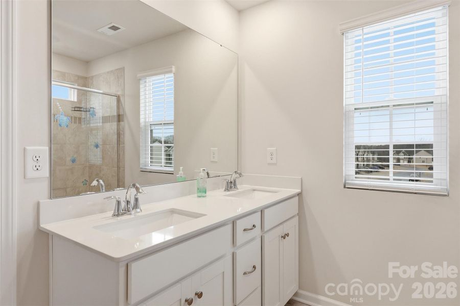 Furnished interior view inside a new home in , Fort Mill (Image 10).