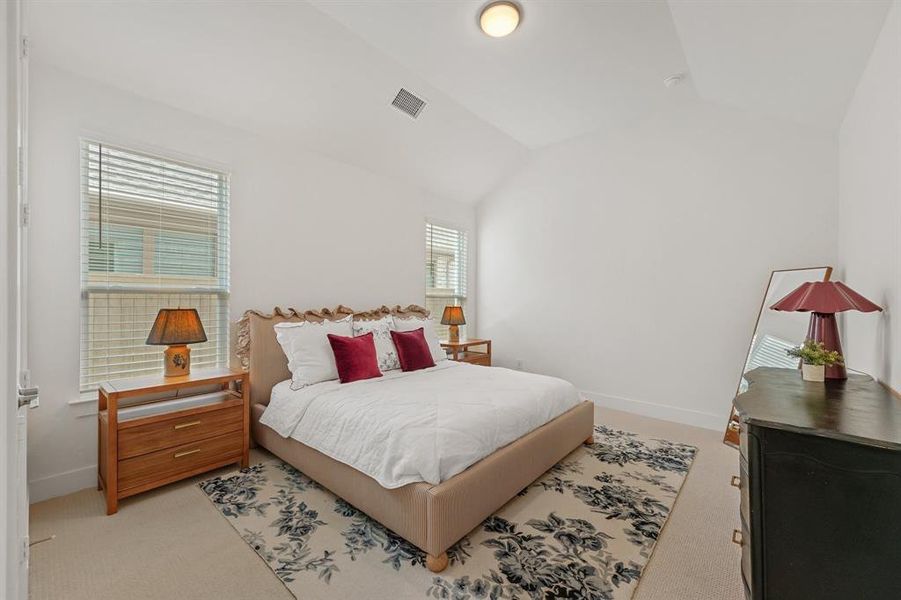 Furnished interior view inside a new home in Pecan Square, Northlake (Image 11). Furnished interior view inside a new home in Pecan Square, Northlake (Image 11).