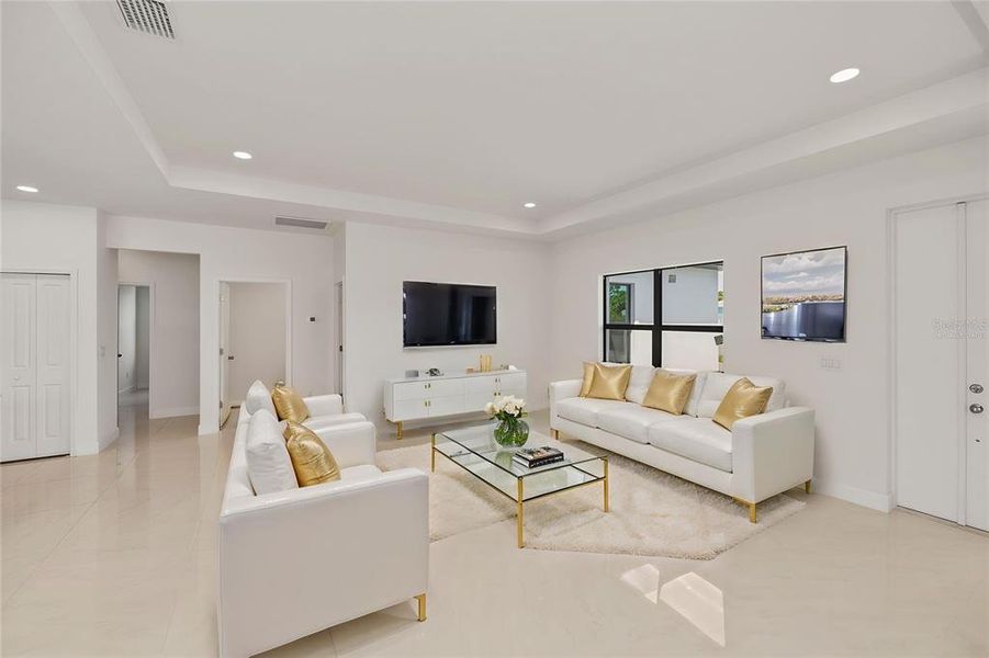 Furnished interior view inside a new home in , Port Charlotte (Image 17).