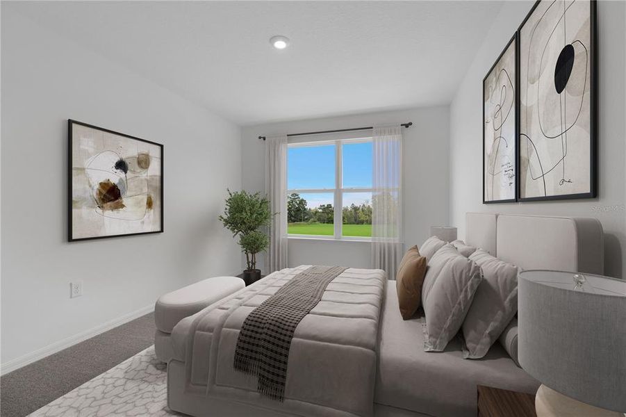 Furnished interior view inside a new home in Hidden Cove, Eustis (Image 15).