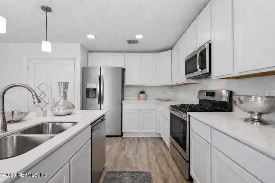 Furnished interior view inside a new home in , Jacksonville (Image 10).