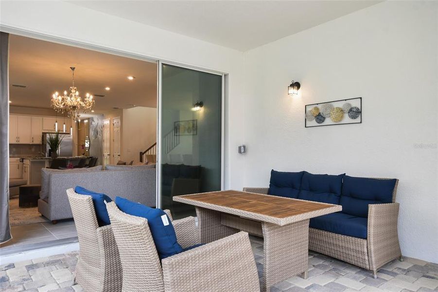 Furnished interior view inside a new home in , Kissimmee (Image 53).