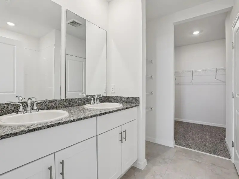 Furnished interior view inside a new home in The Reserve at Hammock Oaks - Classic Series, Lady Lake (Image 5).