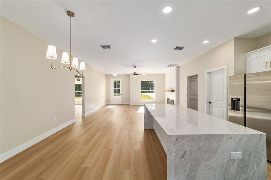 Furnished interior view inside a new home in , Ocala (Image 10).