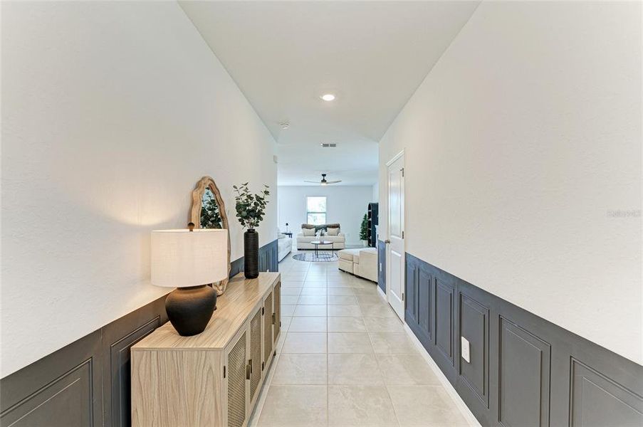 Furnished interior view inside a new home in , Sarasota (Image 6).