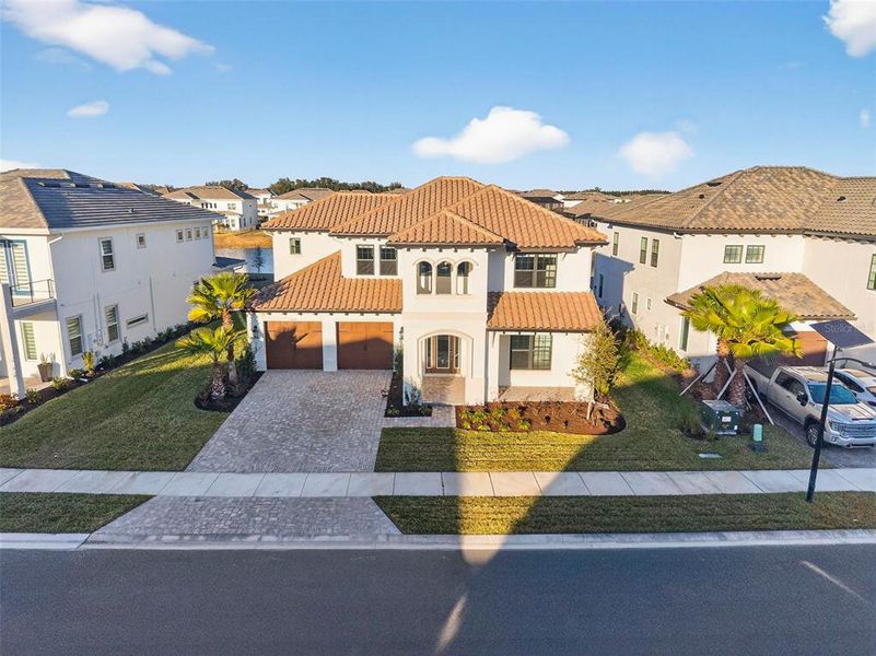 Front exterior of a new home in , Wesley Chapel, FL, highlighting curb appeal (Image 31).