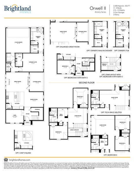 Orwell II Floor Plan