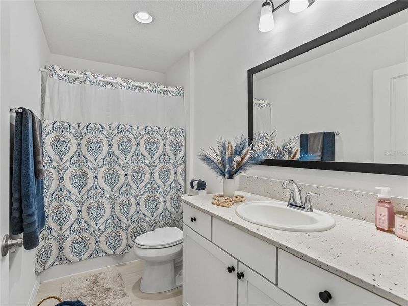 Furnished interior view inside a new home in , The Villages (Image 42).