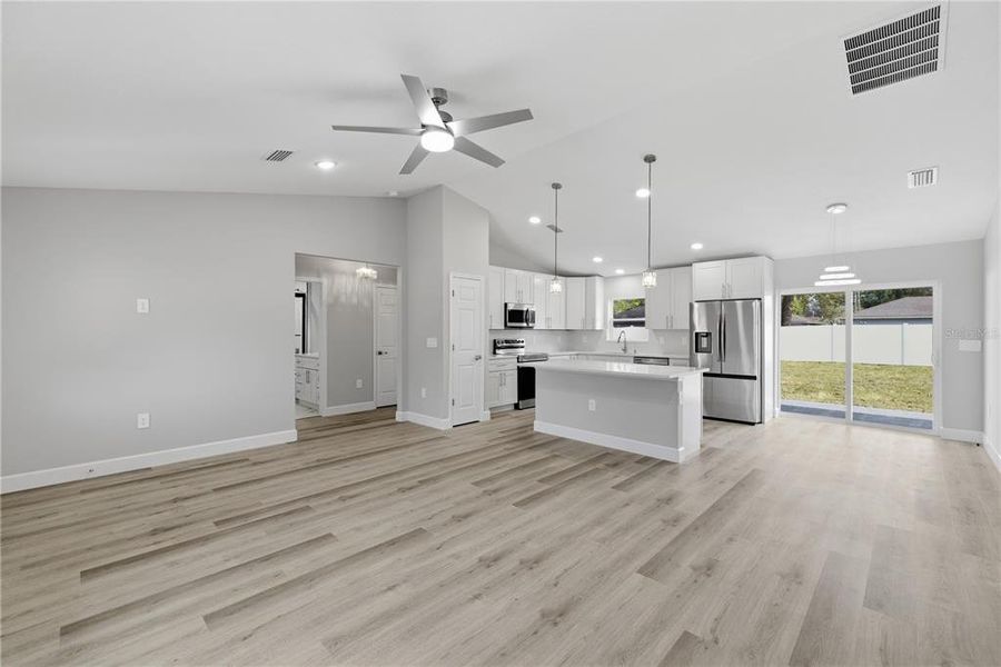 Furnished interior view inside a new home in , Summerfield (Image 10). Furnished interior view inside a new home in , Summerfield (Image 10).