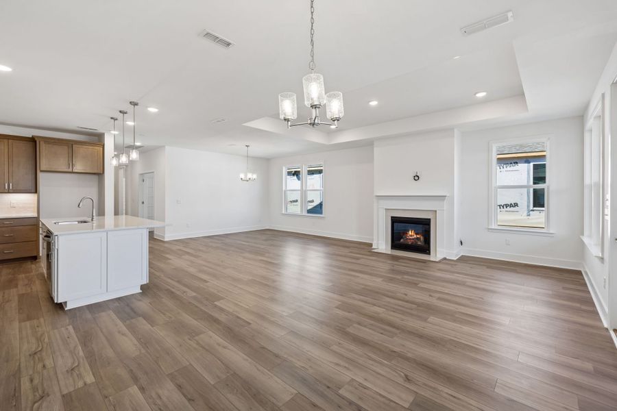 Spacious, unfurnished interior of a new home in Del Webb Barton Village, Lebanon (Image 28).