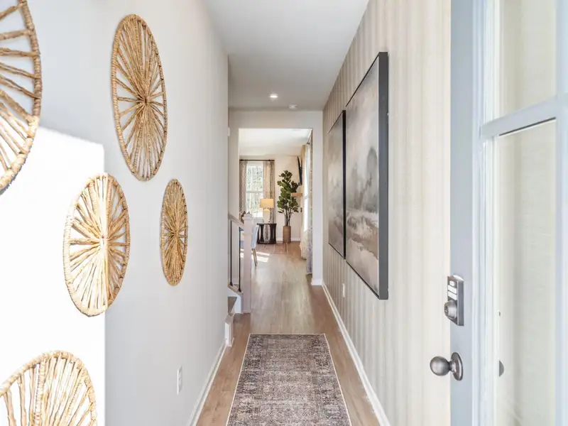 Representative furnished interior of a home built from the Marion A by Davidson Homes LLC in Lake Shore, Winder (Image 6).
