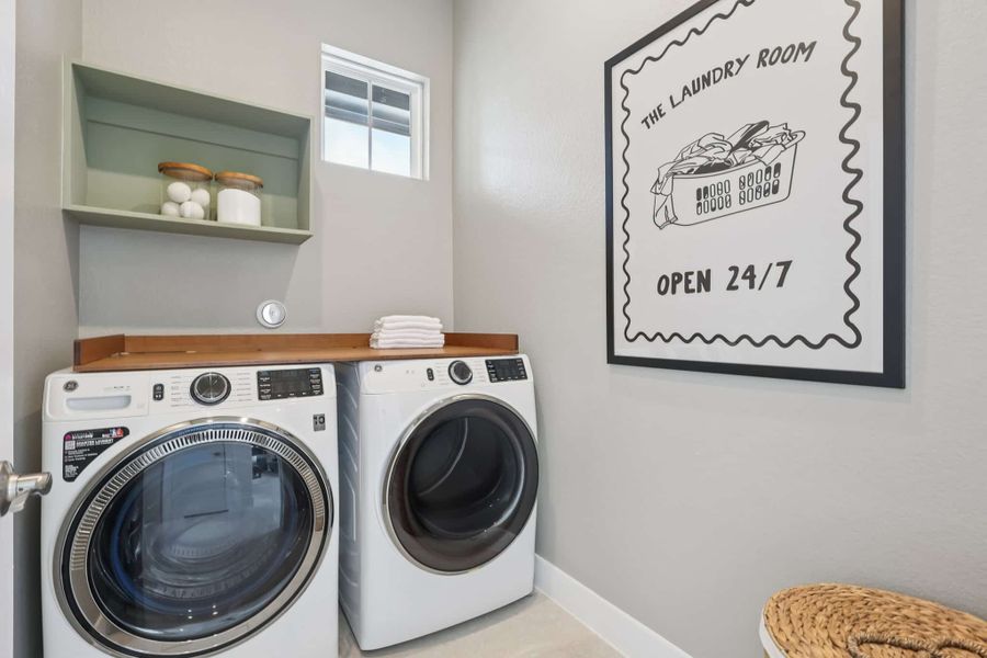 Furnished interior view inside a new home in Sunterra, Katy (Image 10).