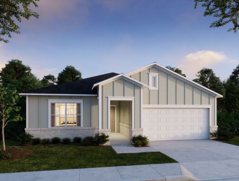 Representative exterior photo of a completed home built from the Maple by Maronda Homes in Bellview Pointe, Bellview, FL (Image 6).