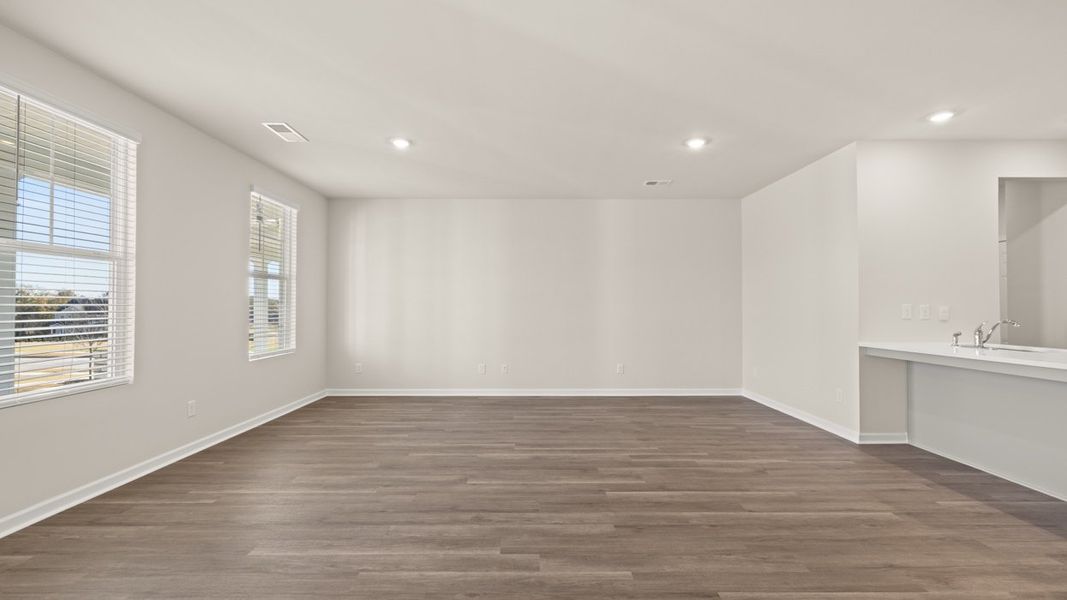 Spacious, unfurnished interior of a new home in Brookland Commons, Monroe (Image 14).