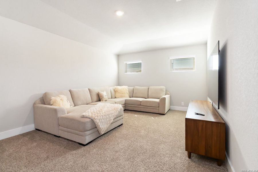 Furnished interior view inside a new home in Brookstone Creek, San Antonio (Image 11). Furnished interior view inside a new home in Brookstone Creek, San Antonio (Image 11).