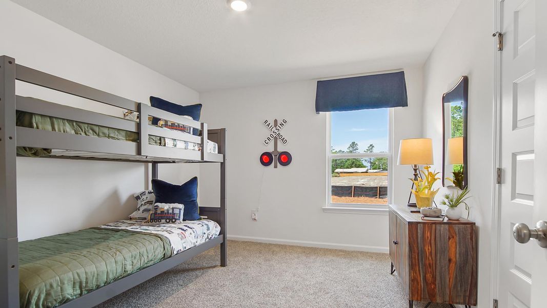 Furnished interior view inside a new home in Ashton Park Phase III, Freeport (Image 23). Furnished interior view inside a new home in Ashton Park Phase III, Freeport (Image 23).