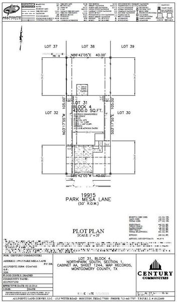 2D floor plan layout of this home in Northpark South, Porter, TX (Image 6). 2D floor plan layout of this home in Northpark South, Porter, TX (Image 6).