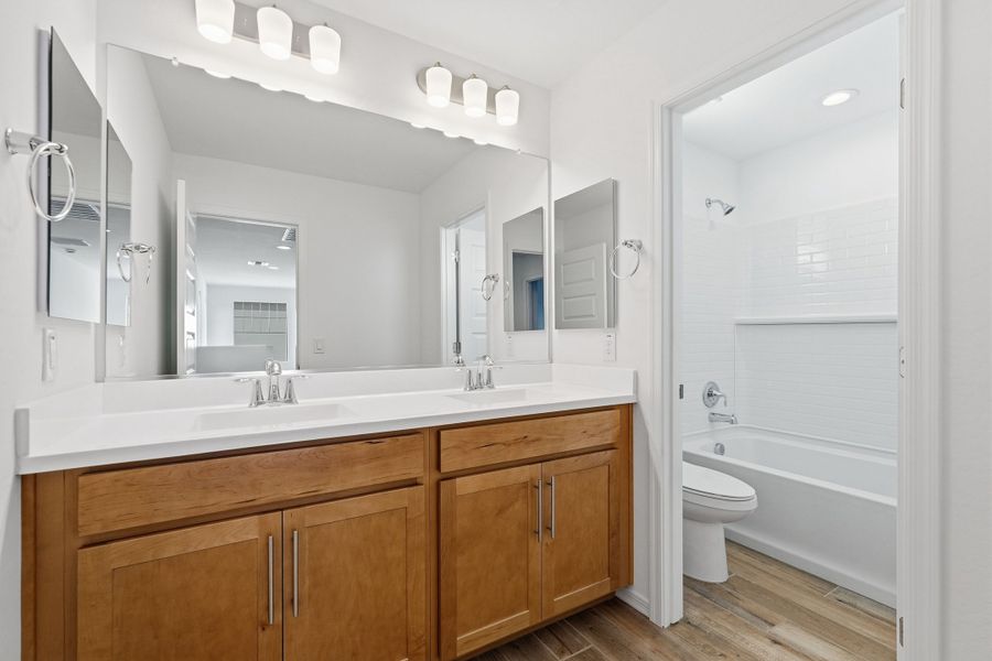 Furnished interior view inside a new home in Parkside, Avondale (Image 15).