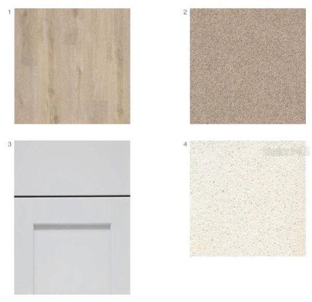 Sample of building materials used in homes in Waterstone, Groveland (Image 4). Sample of building materials used in homes in Waterstone, Groveland (Image 4).
