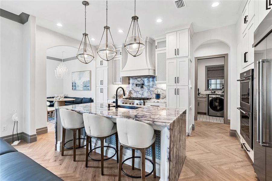 Furnished interior view inside a new home in , Palm Coast (Image 48).