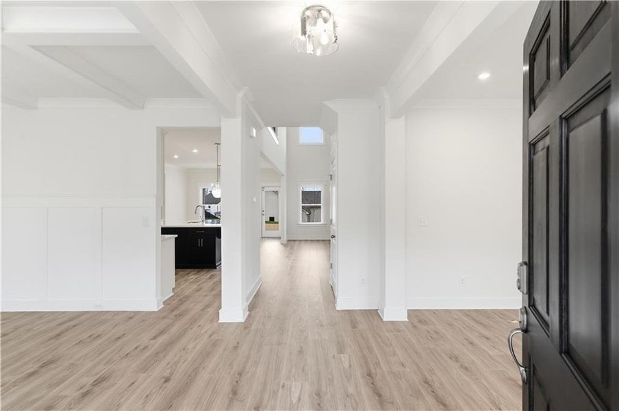Spacious, unfurnished interior of a new home in Springside Reserve, Powder Springs (Image 15).