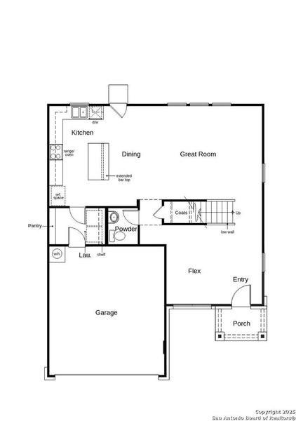 2D floor plan layout of this home in Knox Ridge, Converse, TX (Image 3). 2D floor plan layout of this home in Knox Ridge, Converse, TX (Image 3).
