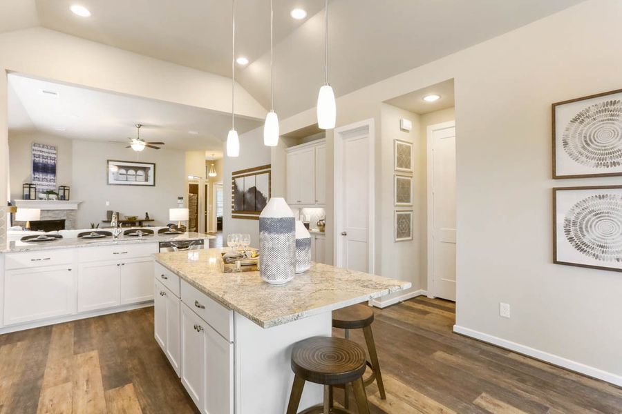 Furnished interior view inside a new home in Brookewater, Rosenberg (Image 15).