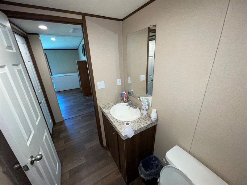 Furnished interior view inside a new home in , Stephenville (Image 10).