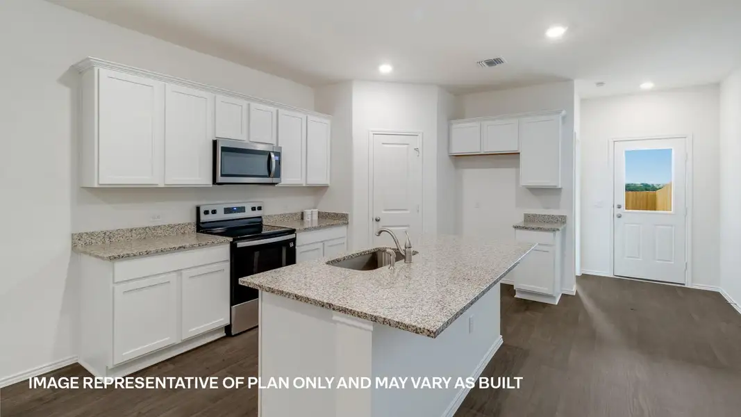 Furnished interior view inside a new home in Palomino, Manor (Image 5).
