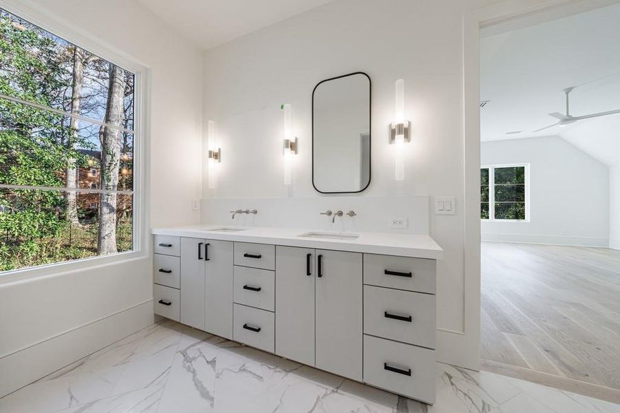 Furnished interior view inside a new home in , Atlanta (Image 63). Furnished interior view inside a new home in , Atlanta (Image 63).