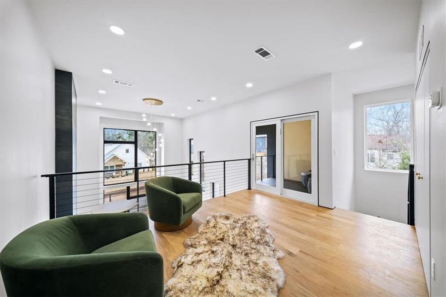 Furnished interior view inside a new home in , Atlanta (Image 4).