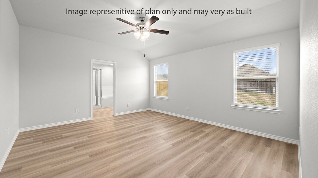 Spacious, unfurnished interior of a new home in King's Landing, Corpus Christi (Image 26).