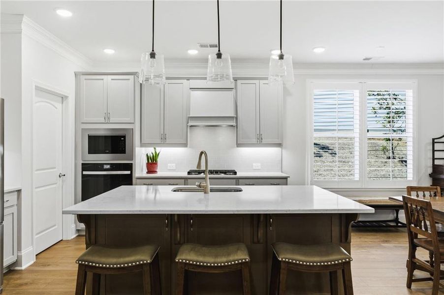 Furnished interior view inside a new home in , Canton (Image 7). Furnished interior view inside a new home in , Canton (Image 7).