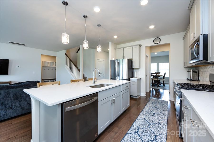 Furnished interior view inside a new home in Simpson Farms, Monroe (Image 32).