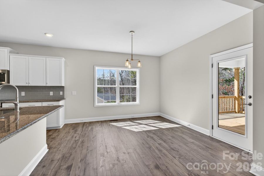 Spacious, unfurnished interior of a new home in Crystal Village, Albemarle (Image 9).