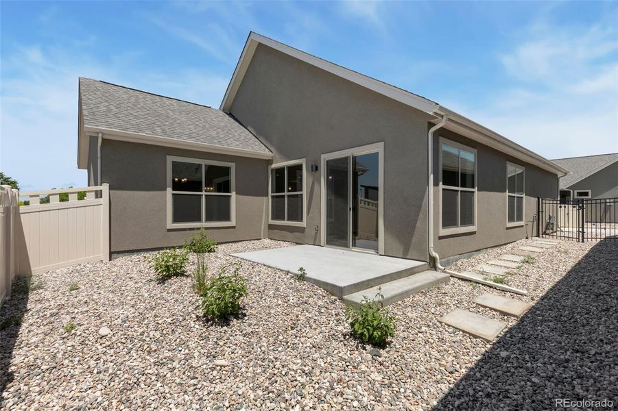 Front exterior of a new home in , Fort Lupton, CO, highlighting curb appeal (Image 20).