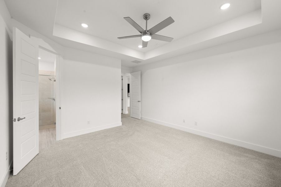 Representative unfurnished interior of a home built from the Patriot by Rockwell Homes in Wildflower Ranch, Fort Worth (Image 29).