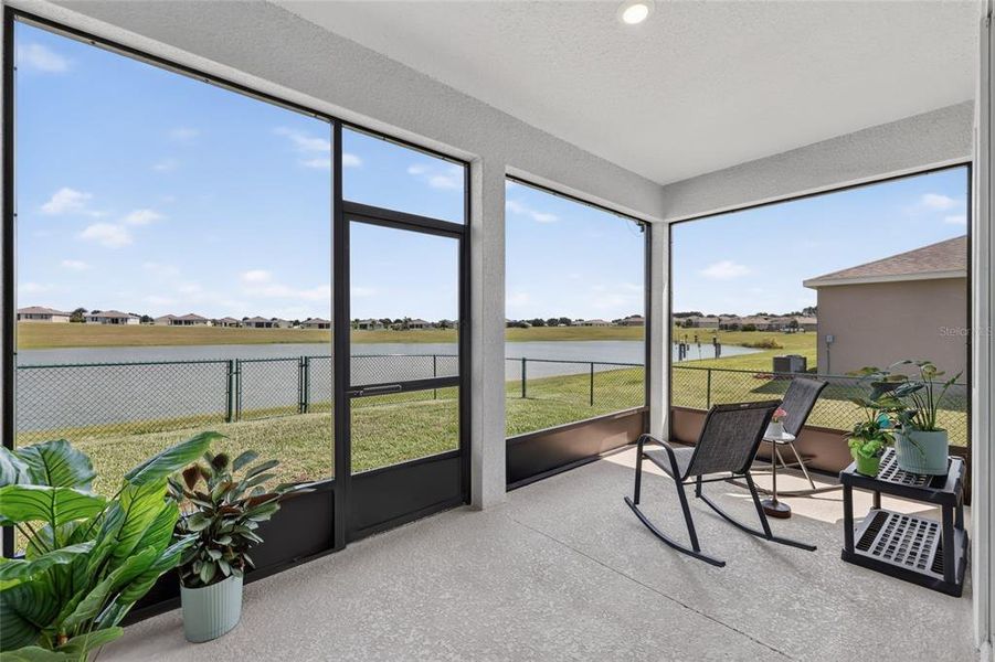 Exterior details and patio area of a home in JB Ranch, Ocala (Image 27).