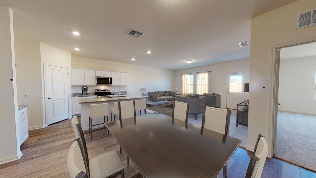 Representative furnished interior of a home built from the Moonbeam by Starlight Homes in Spring Grove, Aynor (Image 6).
