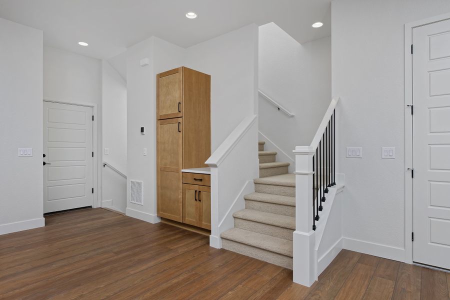 Furnished interior view inside a new home in Loretto Heights - Rise Collection, Denver (Image 7).