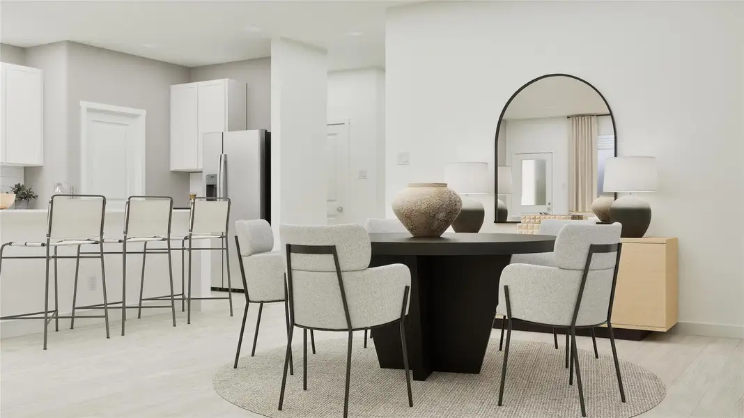 Furnished interior view inside a new home in River Bridge Ranch: Coastline Collection, San Marcos (Image 5).