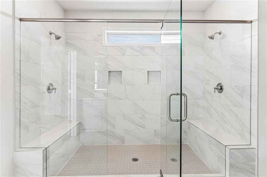 Furnished interior view inside a new home in , Flowery Branch (Image 33). Furnished interior view inside a new home in , Flowery Branch (Image 33).