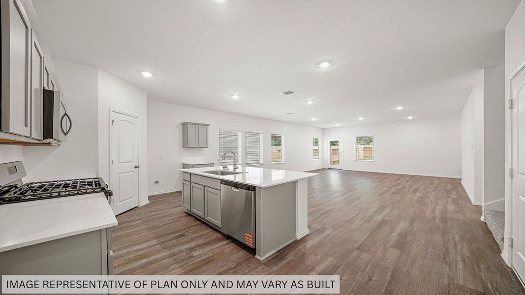 Furnished interior view inside a new home in Grand Pines, Magnolia (Image 5).