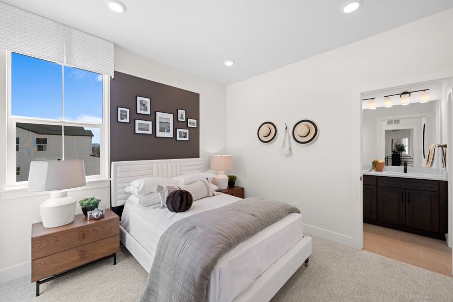 Representative furnished interior of a home built from the 3 by Trumark Homes in Trumark Homes at Sterling Ranch, Littleton (Image 36).