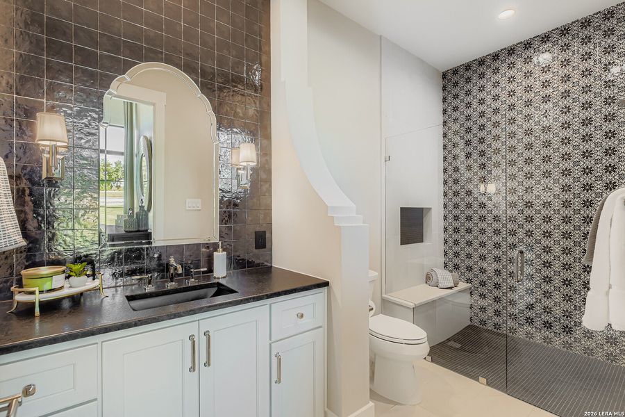 Furnished interior view inside a new home in Pecan Springs, Boerne (Image 18).