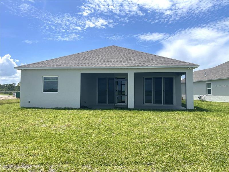 Exterior details and patio area of a home in Heritage Station, Punta Gorda (Image 2). Exterior details and patio area of a home in Heritage Station, Punta Gorda (Image 2).