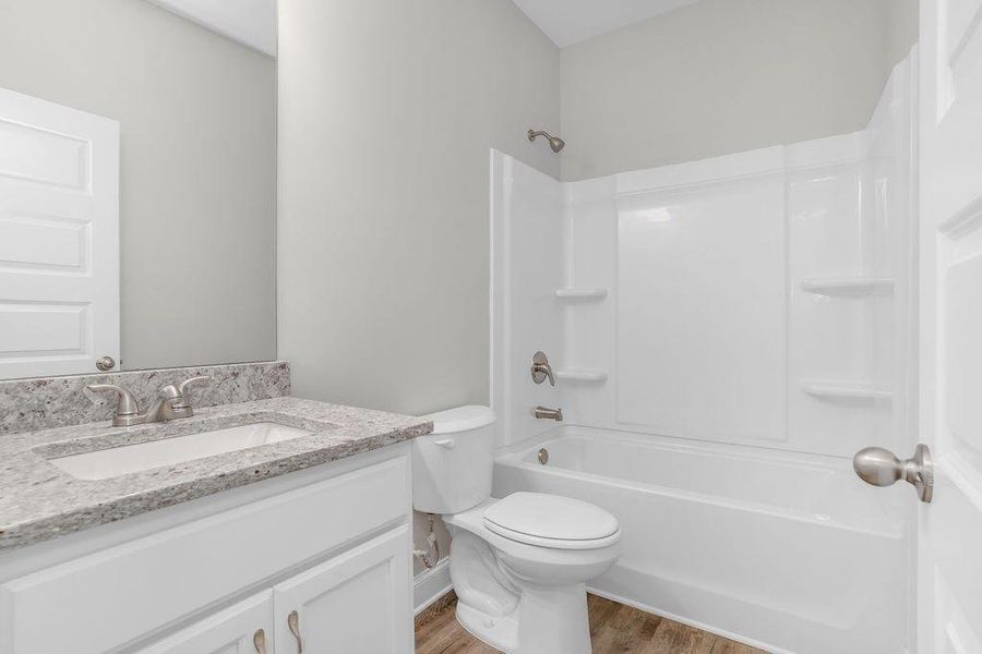 Furnished interior view inside a new home in , Haddock (Image 7).
